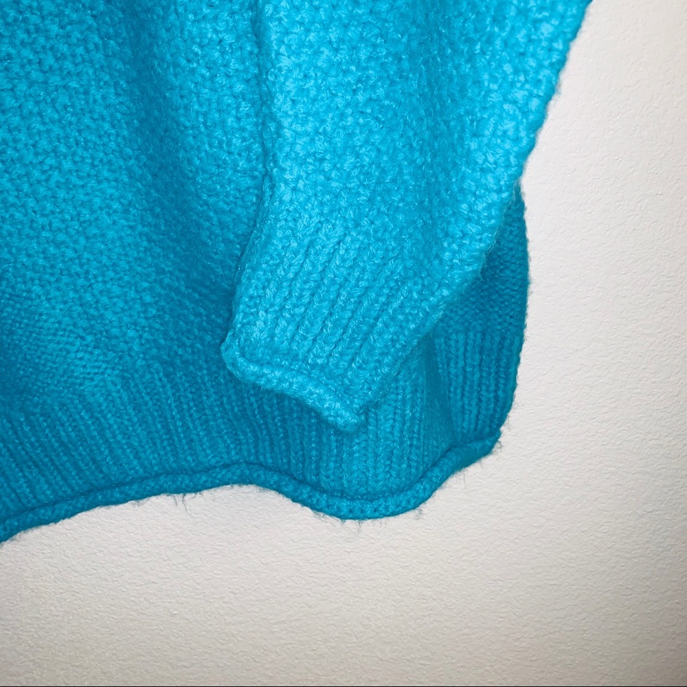 LAST M! NWT TopShop Mixed Stitch Roll Neck Sweater - Picture 5 of 10